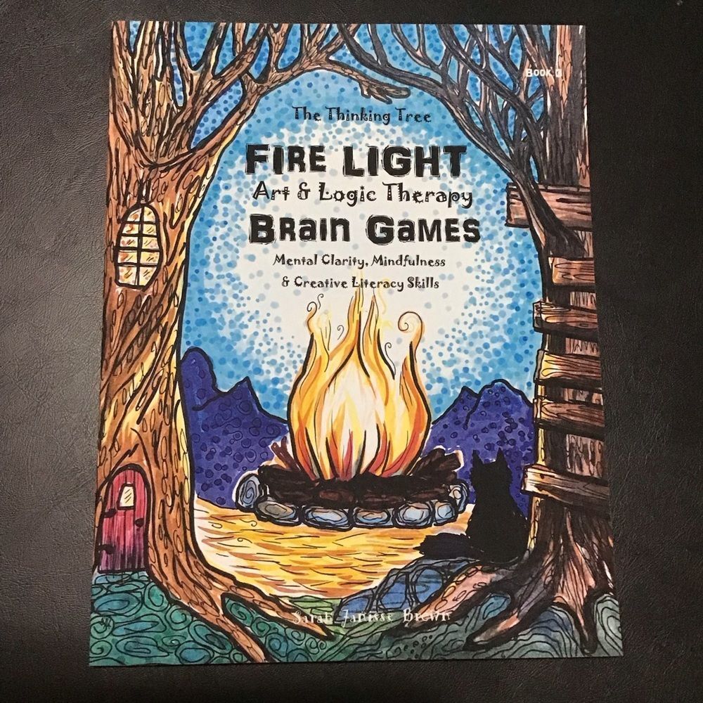 Fire Light Brain Games Art‎ & Logic Therapy Book 3 Funschooling